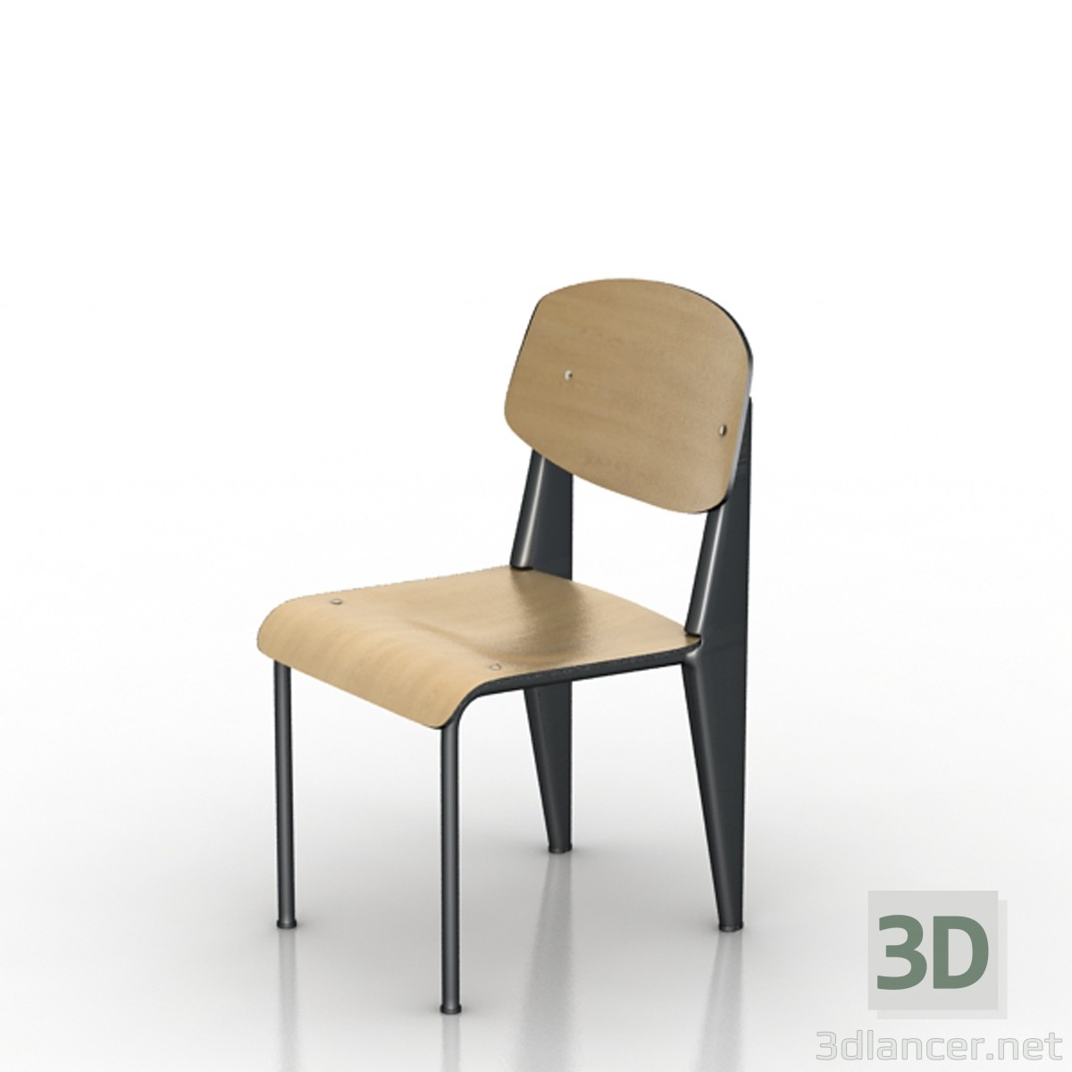 3 डी मॉडल कुर्सी N200217 - पूर्वावलोकन