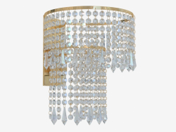 Sconce with crystal (W110231 2gold)