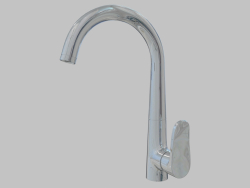 Washbasin faucet with spout U Werbena (BCW 062M)