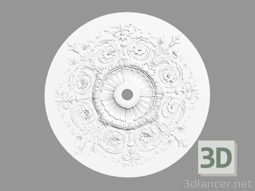 3d model Ceiling outlet (Р144) - preview