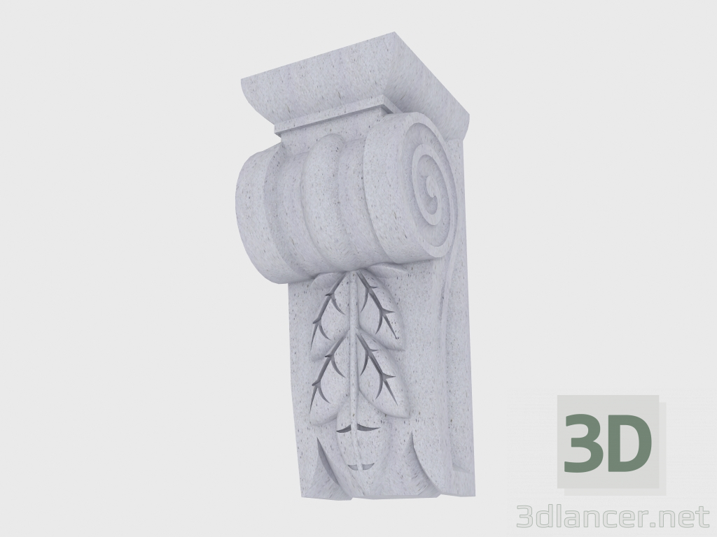 Modelo 3d Suporte Frontal (FT40Z) - preview