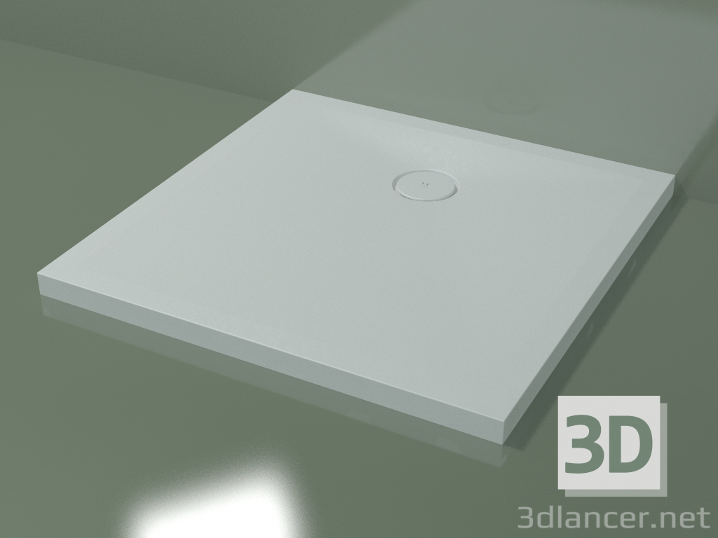 modèle 3D Receveur de douche (30UBO130, Glacier White C01, 90 X 90 cm) - preview
