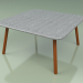 modello 3D Tavolino 011 (Metallo Ruggine, Pietra Luna) - anteprima