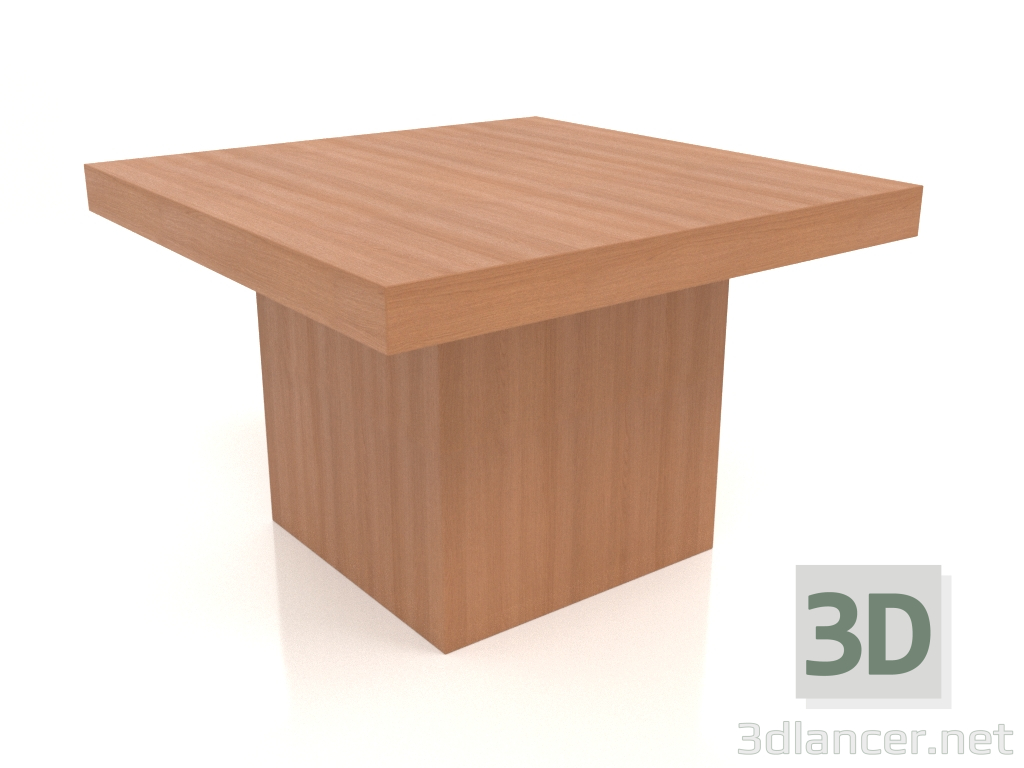 modello 3D Tavolino JT 10 (600x600x400, legno rosso) - anteprima