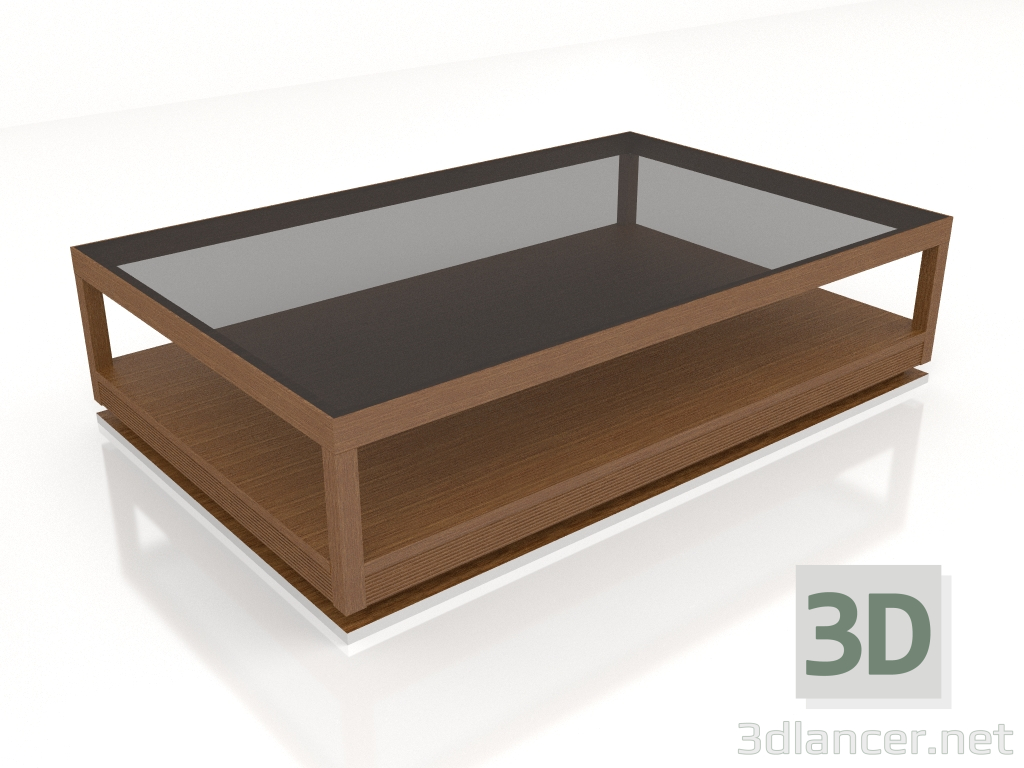 3D Modell Couchtisch 140x90 ICS Tavolino - Vorschau