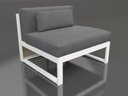 Modulares Sofa, Abschnitt 3 (Weiß)