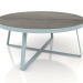modèle 3D Table à manger ronde Ø175 (DEKTON Radium, Bleu gris) - preview