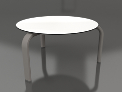 Round coffee table Ø70 (Quartz gray)