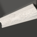 3d model Plaster ceiling cornice KL 025 (118x125x850) - preview