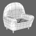 Modelo 3d Cadeira de couro - preview