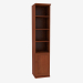 3d model Bookcase narrow with open shelves (4821-30) - preview