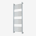 3d model Heated towel rail Bohemia + curved (1200x400) - preview