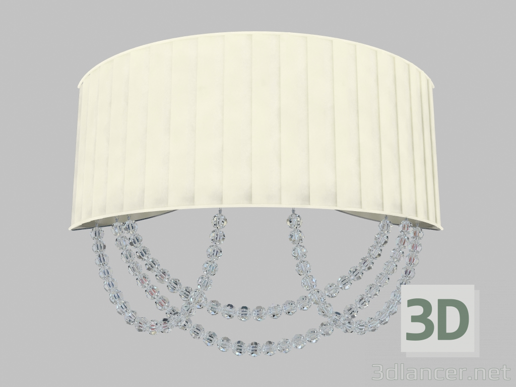 3D Modell Wandlampe (1402A) - Vorschau