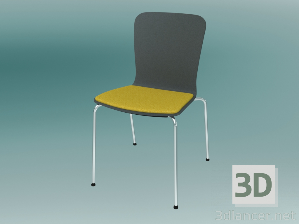 3d model Visitor Chair (K23H) - preview