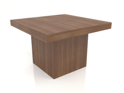 Table basse JT 10 (600x600x400, bois marron clair)