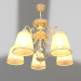 3D modeli Tavan lambası Driana (FR2405-PL-05-BZ) - önizleme