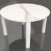 3d model Coffee table D 60 (White, DEKTON Aura) - preview