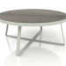 modèle 3D Table à manger ronde Ø175 (DEKTON Radium, Gris ciment) - preview