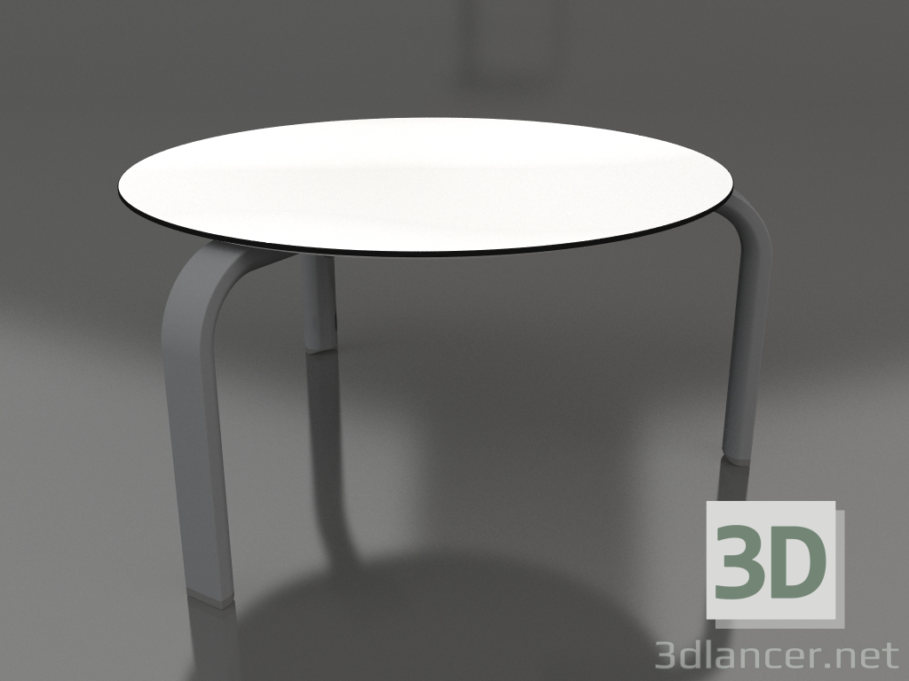 modello 3D Tavolino rotondo Ø70 (Antracite) - anteprima