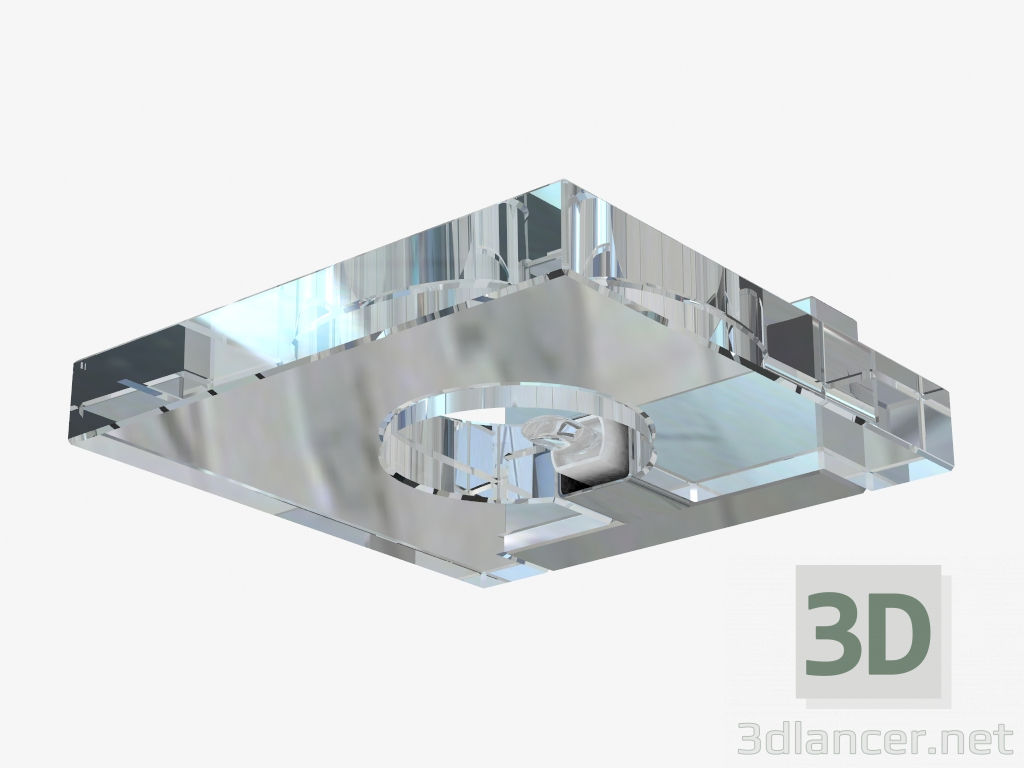 3D Modell Wandleuchte D42 D05 00 - Vorschau