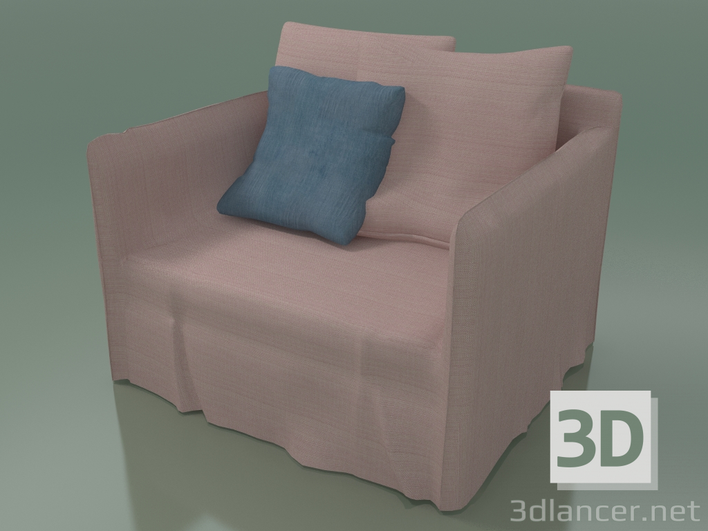 3d model Armchair-bed (11) - preview