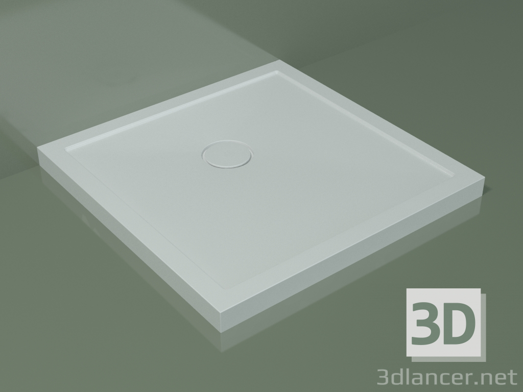 modello 3D Piatto doccia Medio (30UM0127, Glacier White C01, 80x80 cm) - anteprima