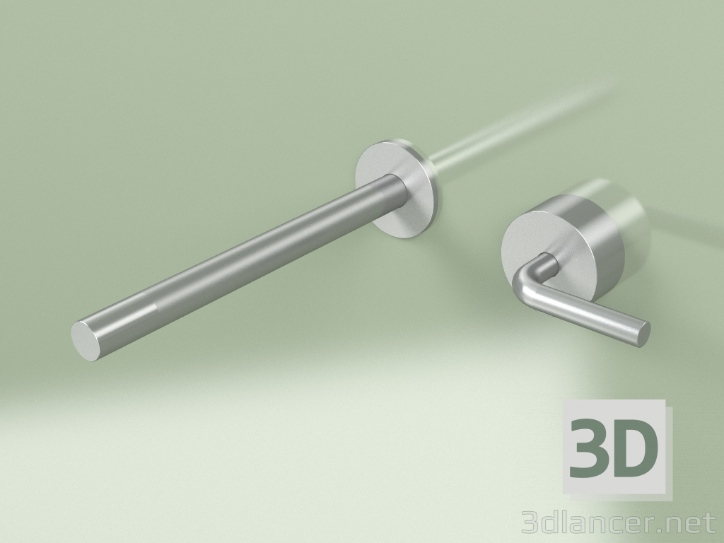 3D modeli 250 mm ağızlı duvara monte hidro-progresif mikser (14 11, AS) - önizleme
