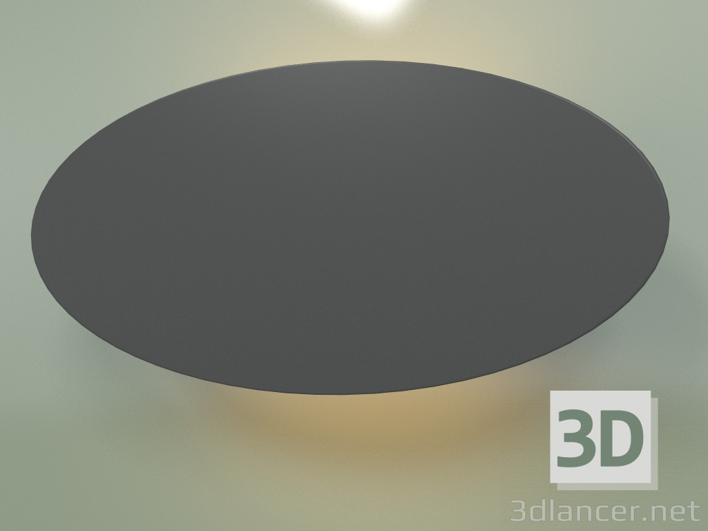 modello 3D Lampada da parete RWLB111 6W BK+GD 3000K - anteprima
