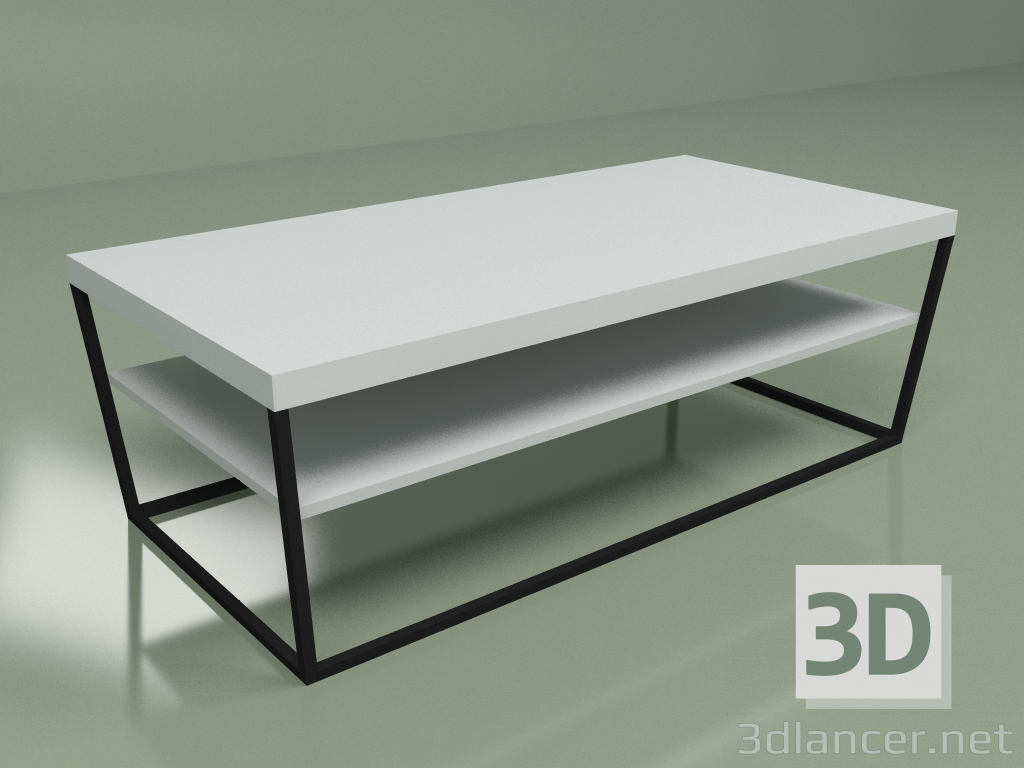 3d model Coffee table Harvard 119х59 - preview