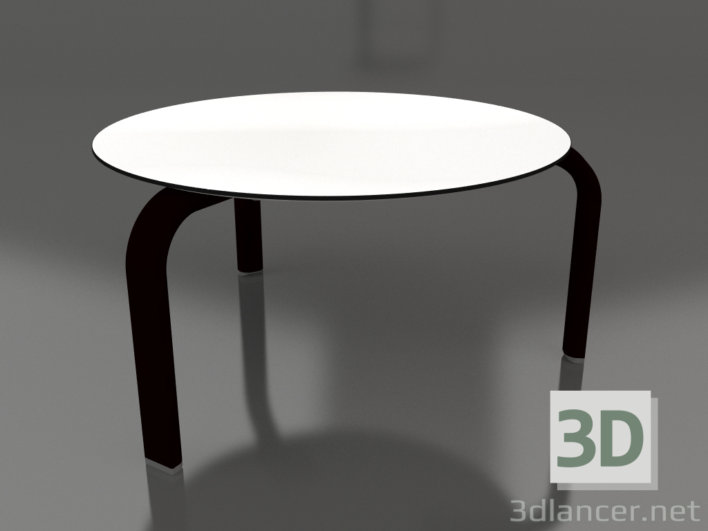 3d model Round coffee table Ø70 (Black) - preview