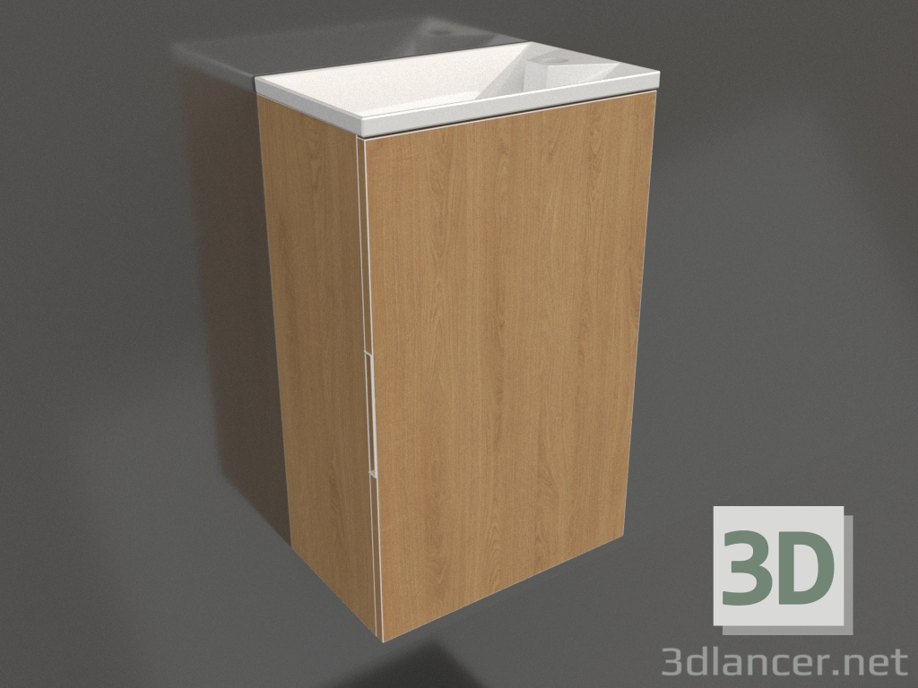 3D Modell Hängeschrank 40 cm (ACC0104DZ) - Vorschau