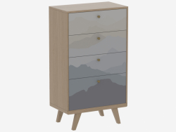 High chest of drawers THIMON (IDC006001021)