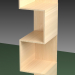 modello 3D BookShelf - anteprima