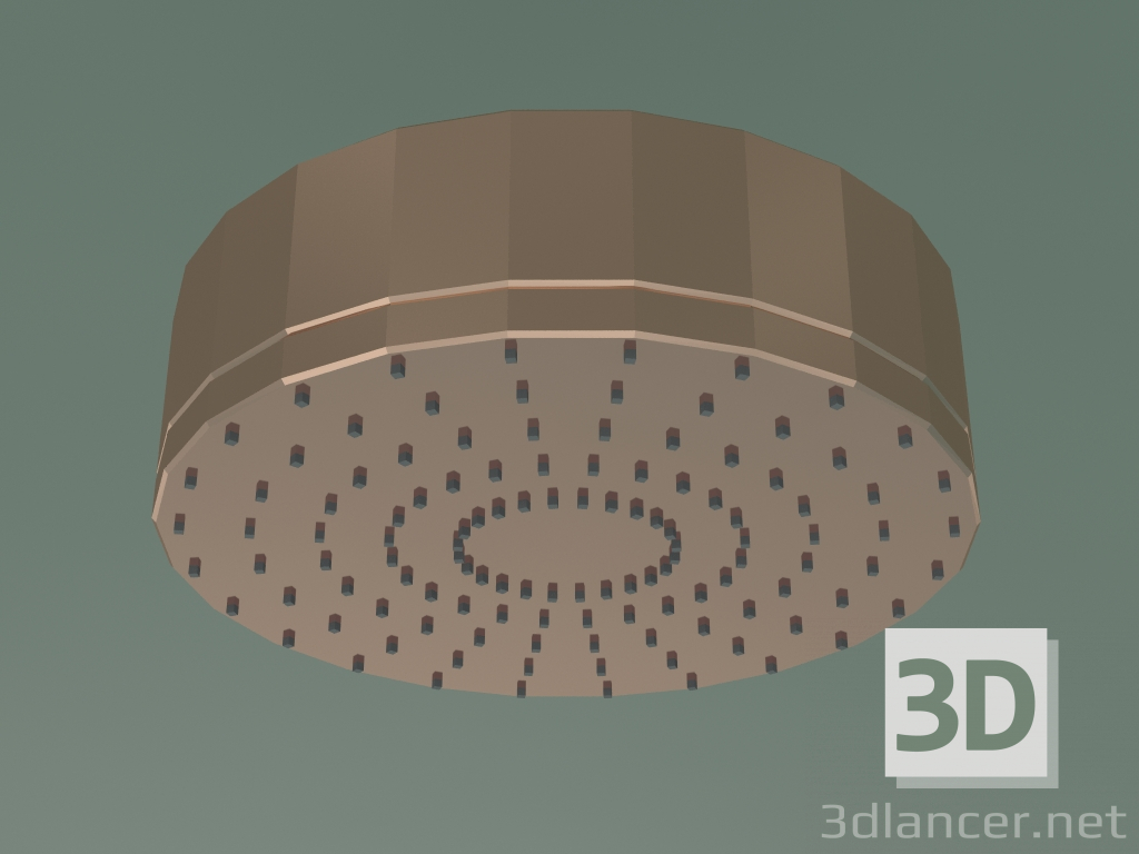 modello 3D Soffione doccia 180 1 getto (28489300) - anteprima