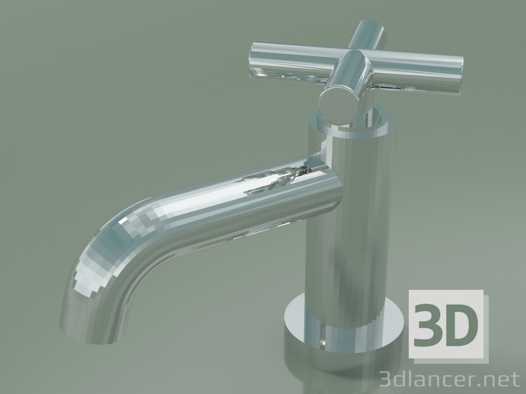 3D Modell Kaltwassermischer für Einzelinstallation (17 500 892-000010) - Vorschau