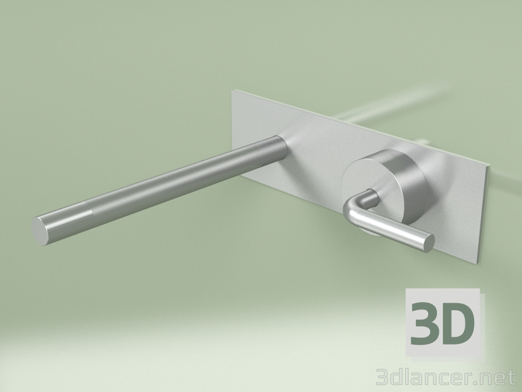 3D Modell An der Wand montierter Hydro-Progressive-Mischer mit einem Auslauf von 250 mm (14 11R, AS) - Vorschau