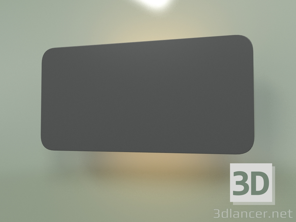 3D modeli Duvar lambası RWLB112 6W BK+GD 3000K - önizleme