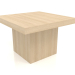 modello 3D Tavolino JT 10 (600x600x400, legno bianco) - anteprima