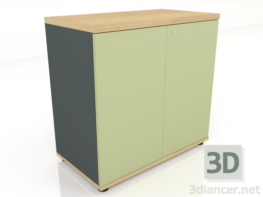 3D Modell Kabinett Standard A2104HZ (801x432x777) - Vorschau