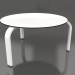 modello 3D Tavolino rotondo Ø70 (Bianco) - anteprima