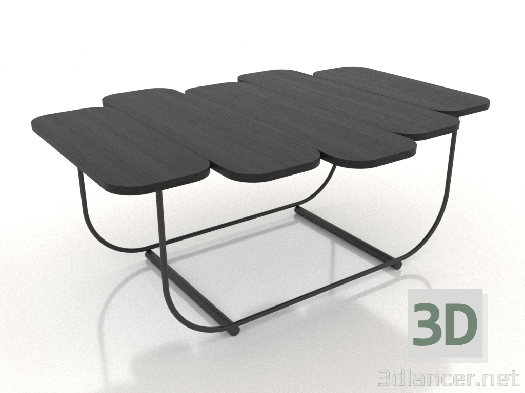 Modelo 3d Mesa de centro (preto RAL 9005) - preview