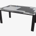 3d model Rectangular dining table (160 x 210) - preview