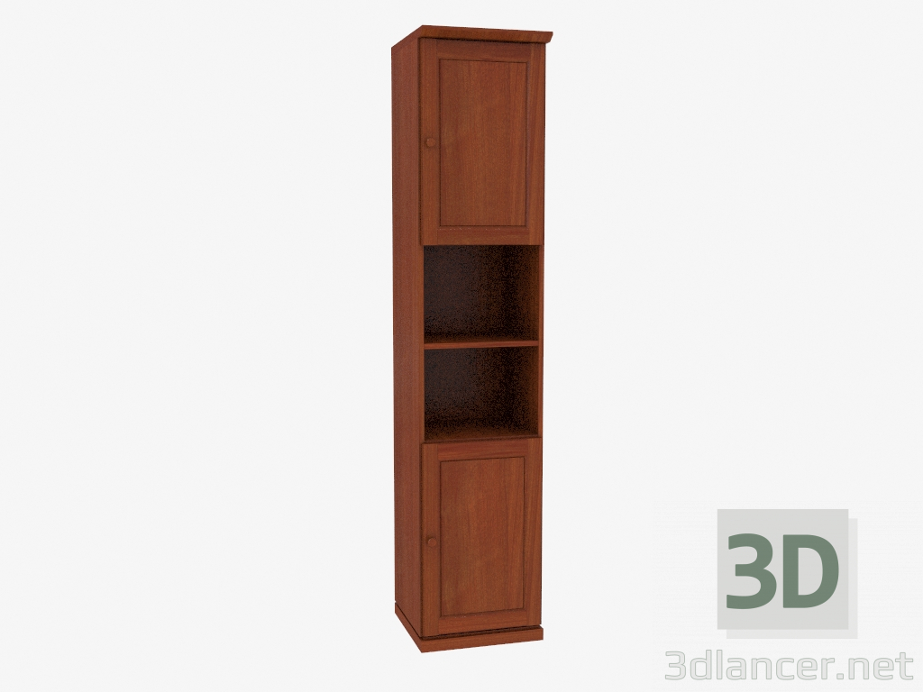 modello 3D La libreria è stretta (4821-34) - anteprima