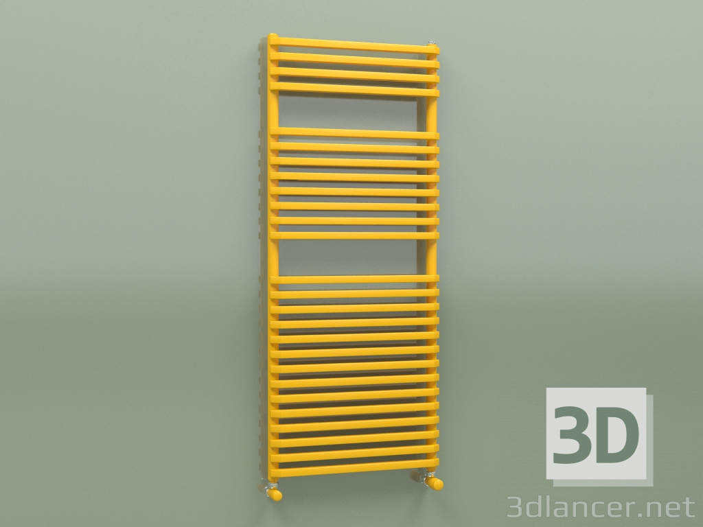 modello 3D Porta asciugamani NET (1200x500, giallo melone - RAL 1028) - anteprima