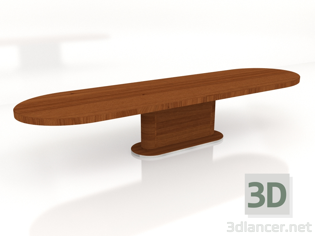 3D Modell Ovaler Tisch ICS Tavolo oval 380 - Vorschau