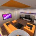 3D modeli Oturma odası - önizleme