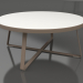 3D modeli Yuvarlak yemek masası Ø175 (DEKTON Zenith, Bronz) - önizleme