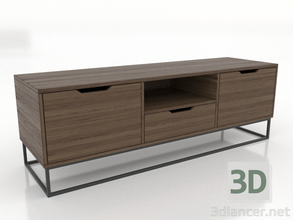 3D modeli TV dolabı 1500 mm (açık dişbudak ceviz) - önizleme 3D modeli TV dolabı 1500 mm (açık dişbudak ceviz) - önizleme