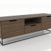 3D modeli TV dolabı 1500 mm (açık dişbudak ceviz) - önizleme