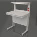 3D modeli 900 CM 900 raflı laboratuvar masası - önizleme